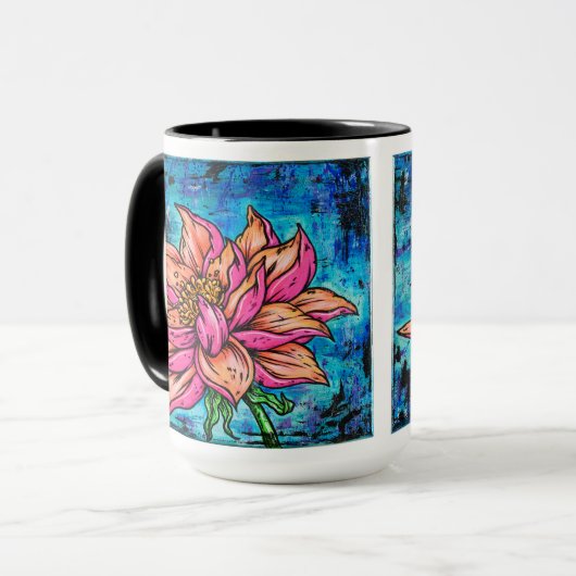 ロータス マグカップ (正面左)