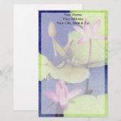 ロータス 便箋 (正面/裏面)