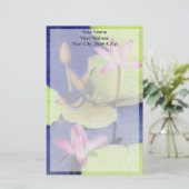 ロータス 便箋 (スタンド正面)