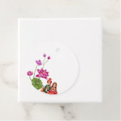 ロータス、新郎新婦写真 フェイバータグ (インサイチュ)