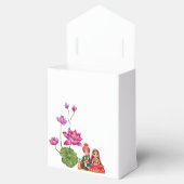 ロータス、新郎新婦写真 フェイバーボックス (オープン)