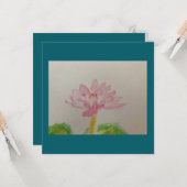 ロータス!水色/カード カード (正面/裏面インサイチュ)