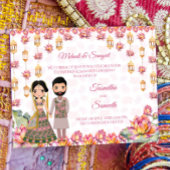 ロータランタン結婚インディアンの予算招待状