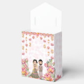 ロータランタン結婚インディアンパーソナライズされたズ フェイバーボックス (オープン)