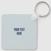 ロータリダイヤル電話(青) キーホルダー (裏面)