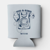 ロータリダイヤル電話（青） 缶クーラー (裏面)