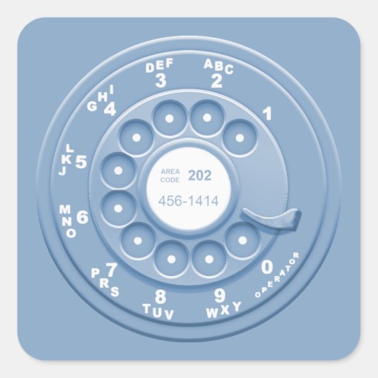 ロータリフェイクー – blu スクエアシール (正面)