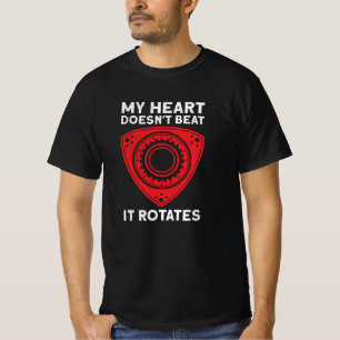 ロータリーエンジン革命車チューニングカーワークショップ Tシャツ