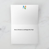 ロータリークラブ平和と理解クリスマスカード シーズンカード (内部)