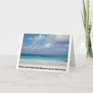 ロータリークラブ平和と理解クリスマスカード シーズンカード