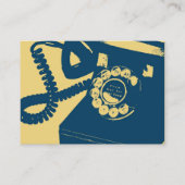 ロータリー電話ポップ・アートの芸術 名刺 (正面)