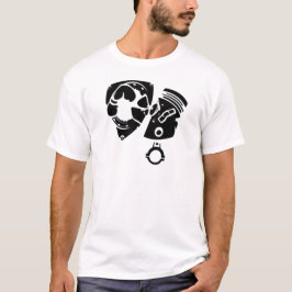 ロータリーVSピストン Tシャツ