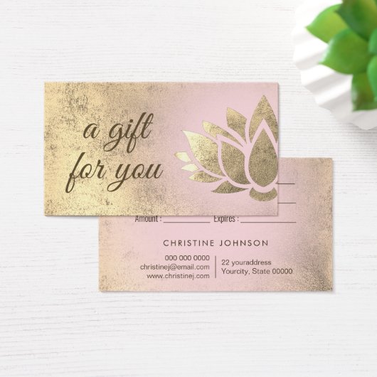 ロータロゴギフトカード (デスク)