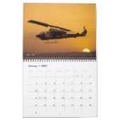 ローターに気をつけろ!ヘリコプタカレンダー カレンダー (1月 2027)