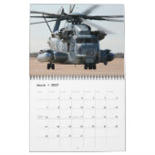 ローターに気をつけろ!ヘリコプタカレンダー カレンダー (3月 2027)