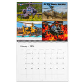 ローターに気をつけろ! – 米国軍隊回転翼航空機モンタージュ カレンダー (2月 2026)