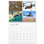 ローターに気をつけろ! – 米国軍隊回転翼航空機モンタージュ カレンダー (1月 2026)