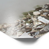 ローターの洗浄で舞い上がった埃の雲 フォトプリント            (角)