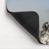 ローターの洗浄で舞い上がった埃の雲 マウスパッド (コーナー)