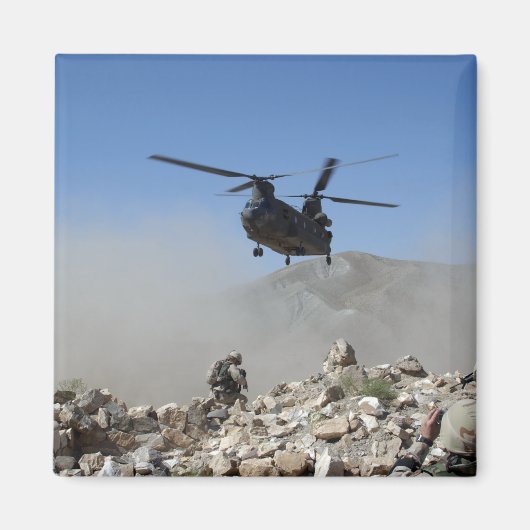 ローターの洗浄で舞い上がった埃の雲 マグネット (正面)