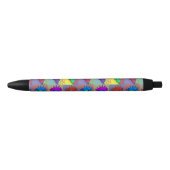 ローターは荒れた! 黒ボールペン (正面)