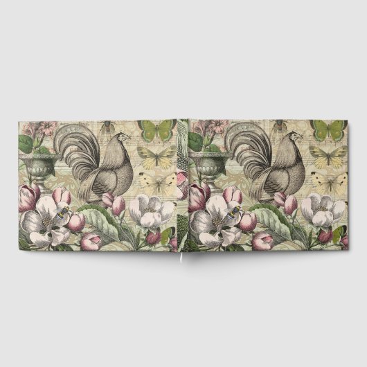 ローターガーデンフラワーバタフライアート ゲストブック (全面)