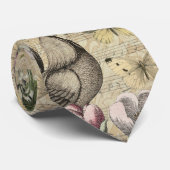 ローターガーデンフラワーバタフライアート ネクタイ (ロール)