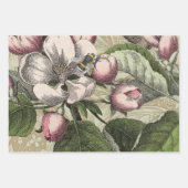 ローターガーデンフラワーバタフライアート ラッピングペーパーシート (正面2)