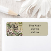 ローターガーデンフラワーバタフライアート ラベル (インサイチュ)