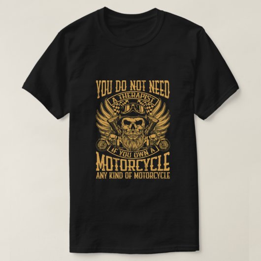 ローターバイクTシャツ – 未来的バイクもしくは自転車に乗る人グラフィックティー Tシャツ (デザイン正面)