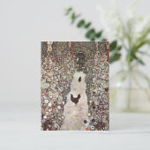 ローター可愛い庭 ポストカード (スタンド正面)