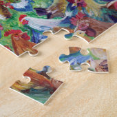 ローター実在とニワトリを持つカウアイ ジグソーパズル (側面)