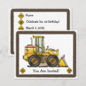 ローダーキッズパーティー招待状 招待状 (正面/裏面)