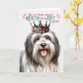 ローチェンドグィーンデイおもしろい誕生日 カード (黄色い花)