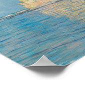 ローチドアットポーヴィル、ディープ・クロード・モネの近く ポスター (角)