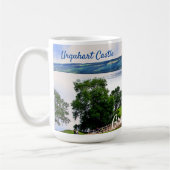 ローチネススコティッシュグラントクランウルクハートキャッスルマグ コーヒーマグカップ (左)