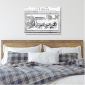 ローチャーチの危険の寓話 キャンバスプリント (インサイチュ (寝室))