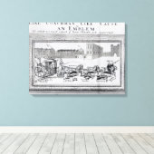 ローチャーチの危険の寓話 キャンバスプリント (インサイチュ (ウッドフロア))