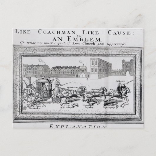 ローチャーチの危険の寓話 ポストカード (正面)