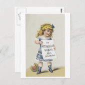 ローツブロスソップリトルブロンドガール ポストカード (正面/裏面)