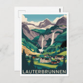 ローテルブルネンスイストラベル ポストカード (正面/裏面)