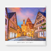 ローテンブルクのオブデルタウバーホリデー マグネット (正面)