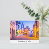 ローテンブルクのオブデルタウバー シーズンポストカード (スタンド正面)