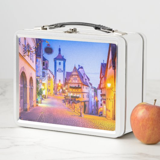 ローテンブルクのオブデルタウバー メタルランチボックス (インサイチュ)