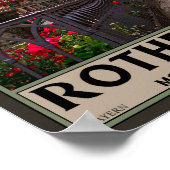 ローテンブルクッドタウバー – マルクスターム ポスター (角)