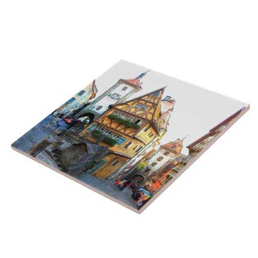 ローテンブルク20150903 タイル (側面)