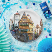 ローテンブルク20150903 ペーパープレート (パーティー)