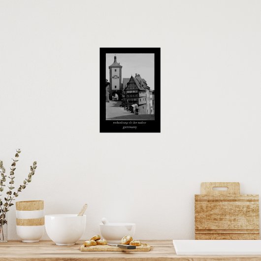 ローテンブルク ポスター (キッチン)