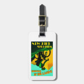 ローディの野生の女の子はマウンテンバイクに乗ってはいけない ラゲッジタグ (正面縦)