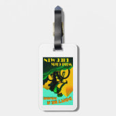 ローディの野生の女の子はマウンテンバイクに乗ってはいけない ラゲッジタグ (裏面縦)